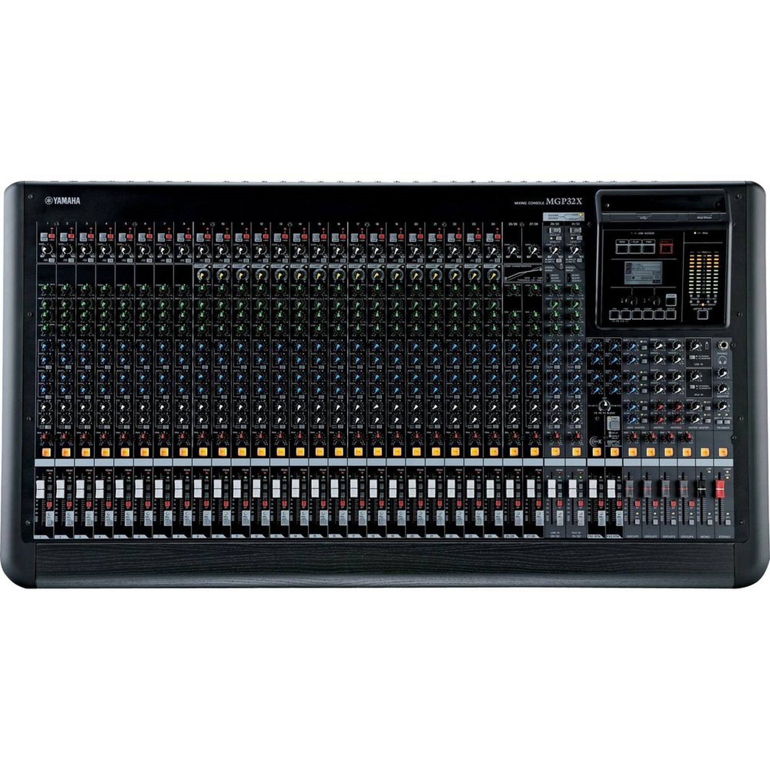 Mesa de Som Analogica 32 Canais MGP32X Preta YAMAHA Un.Venda: PC/1