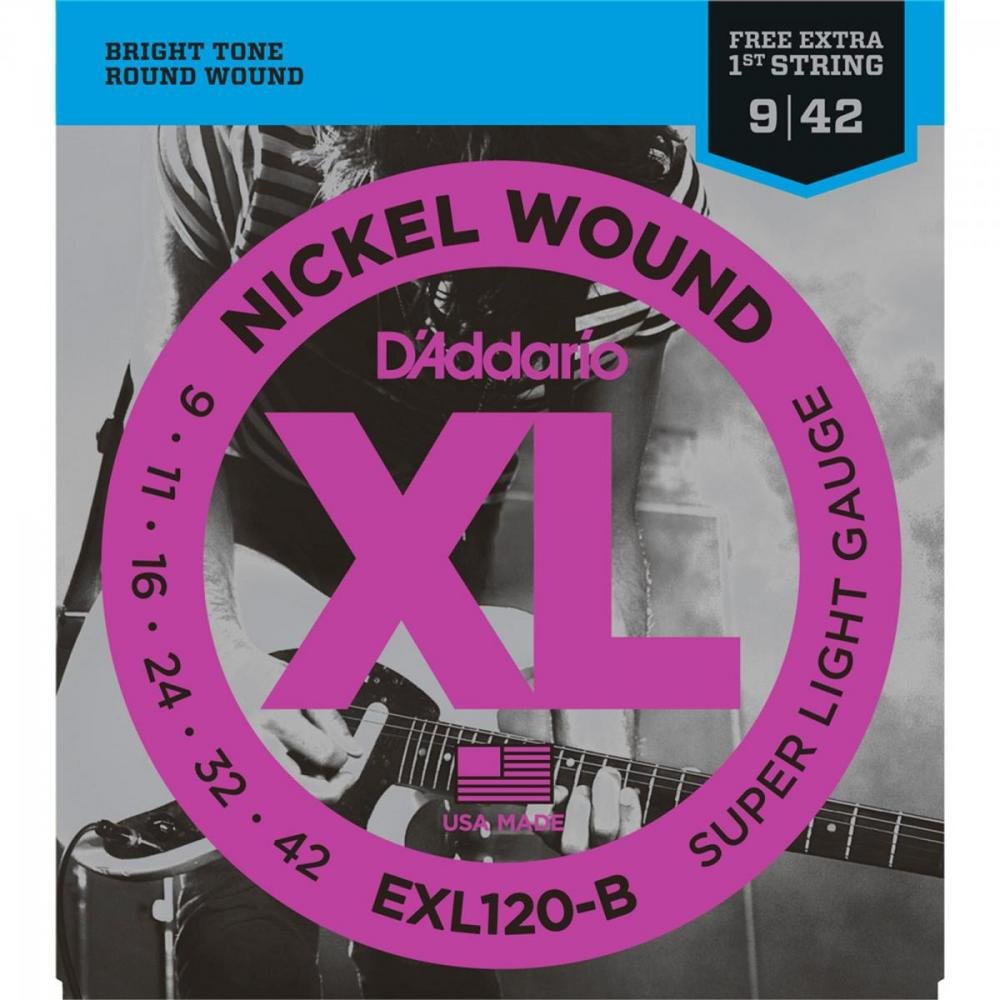 Encordoamento para Guitarra .009 Níquel Wound DAddario