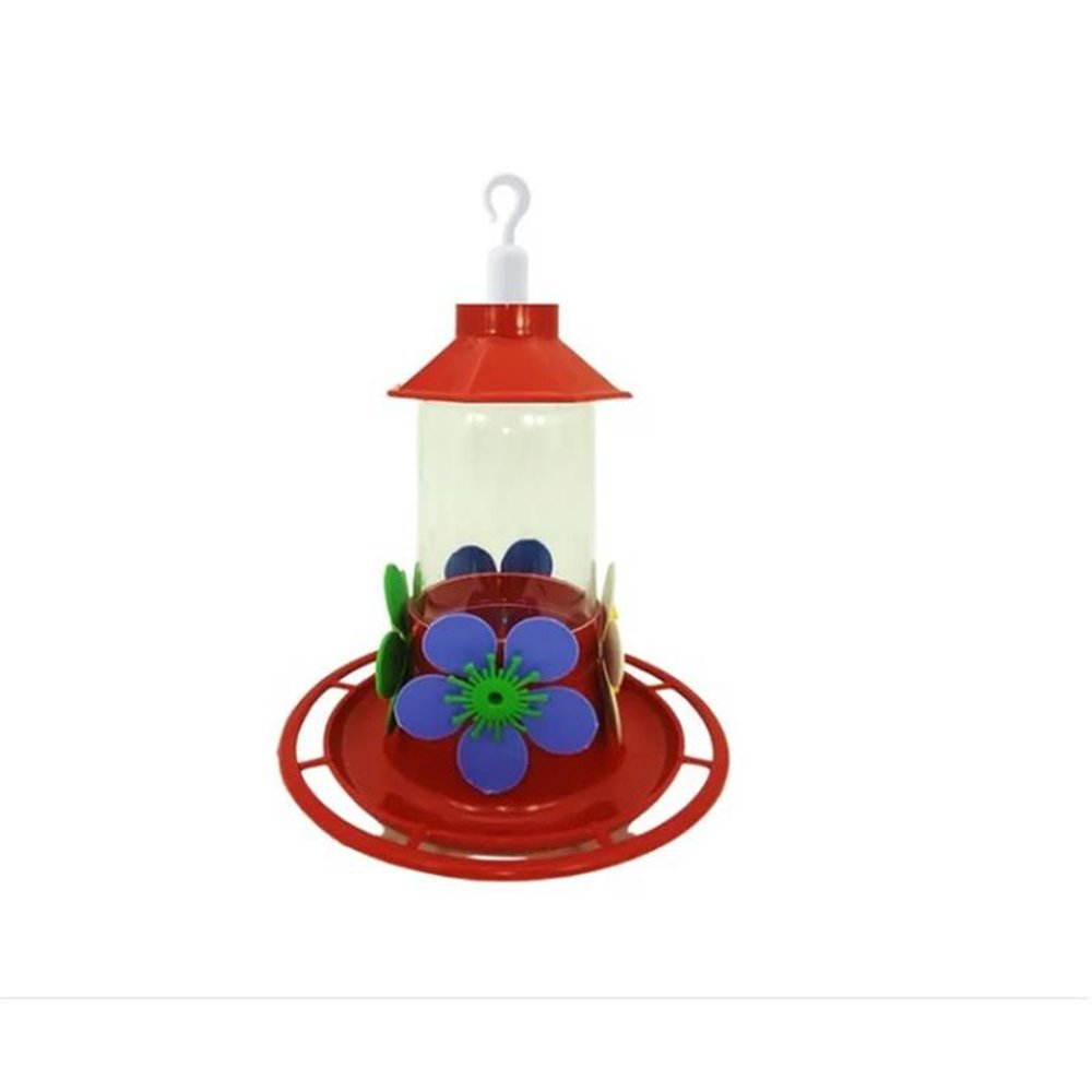 Kit 3 Bebedouro Beija Flor luxo com Chapéu e Bandeja Gbmax