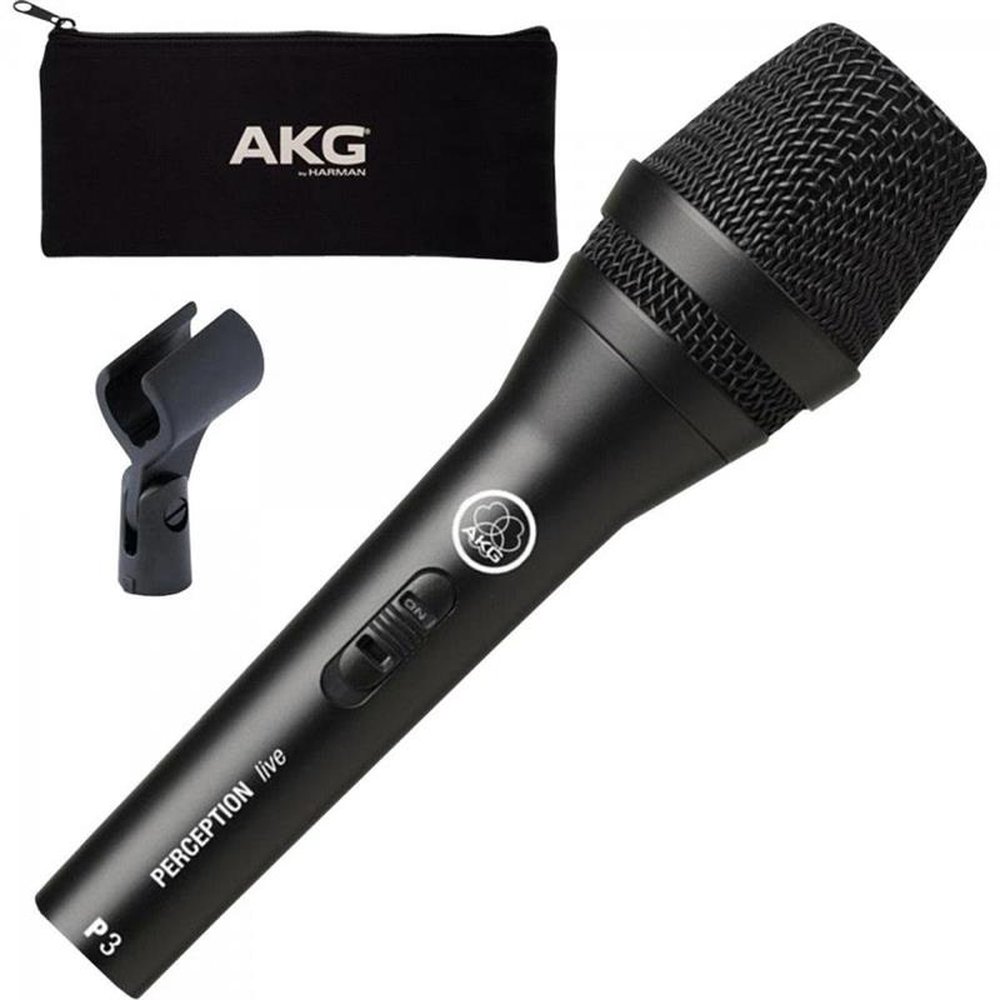 Microfone Perception 3S Preto AKG Un.Venda: PC/1