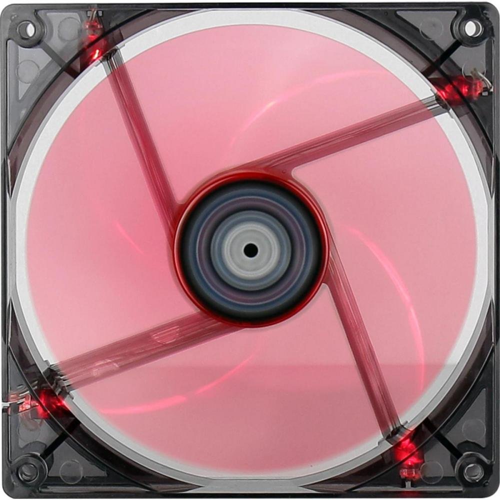 Cooler Fan 14cm Red Led En51370 Aerocool