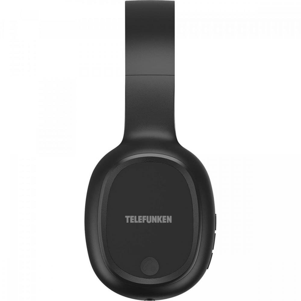 Fone de Ouvido Bluetooth Over-Ear H500BT Preto TELEFUNKEN Un.Venda: PC/1