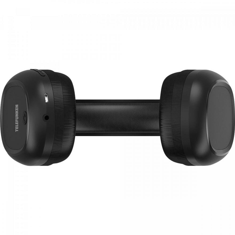 Fone de Ouvido Bluetooth Over-Ear H500BT Preto TELEFUNKEN Un.Venda: PC/1