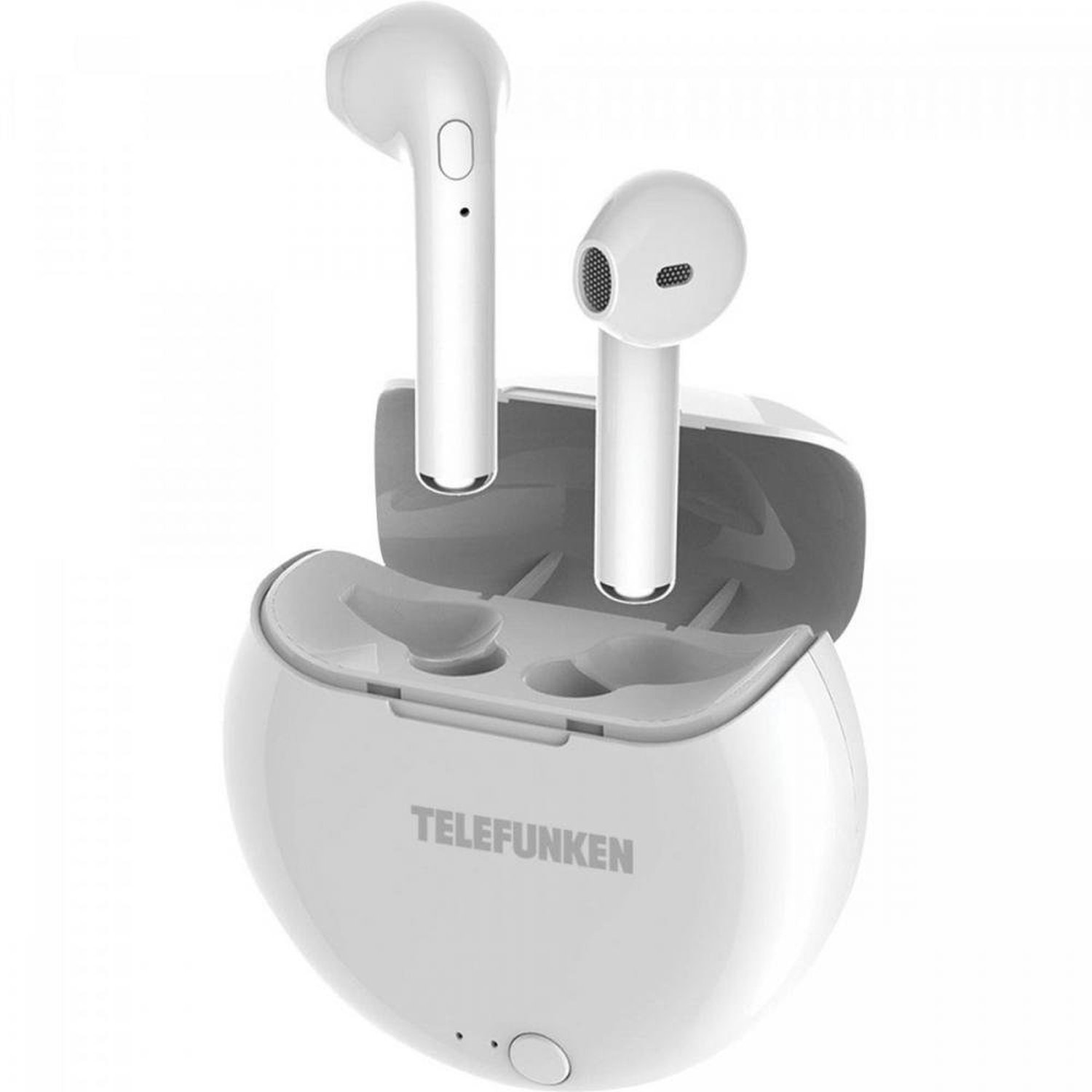 Fone de Ouvido Bluetooth Earbuds H320BT Branco TELEFUNKEN Un.Venda: PC/1