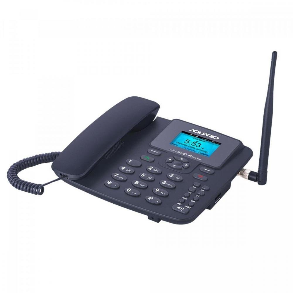 Telefone Celular de Mesa Wi-Fi 4G CA-42SE AQUÁRIO Un.Venda: PC/1