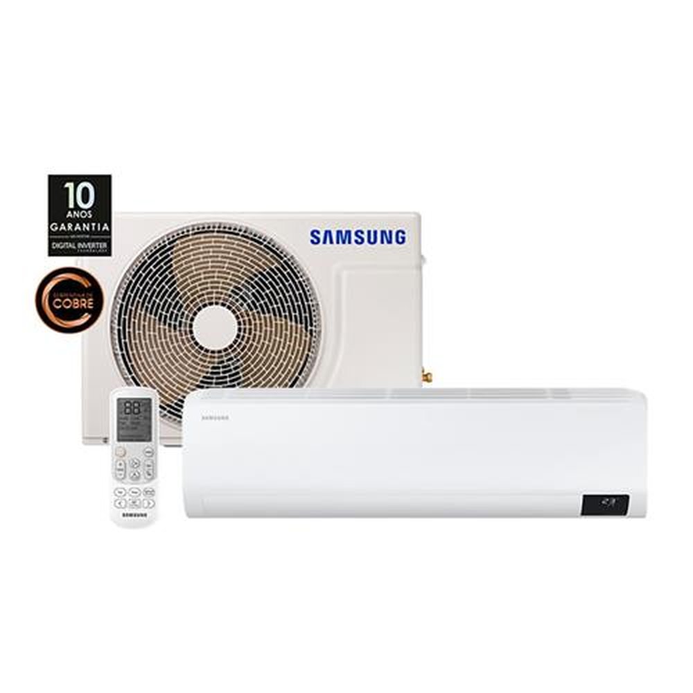 Ar Condicionado Split Samsung Digital Inverter Ultra 9.000 Btus Frio Branco - 220v