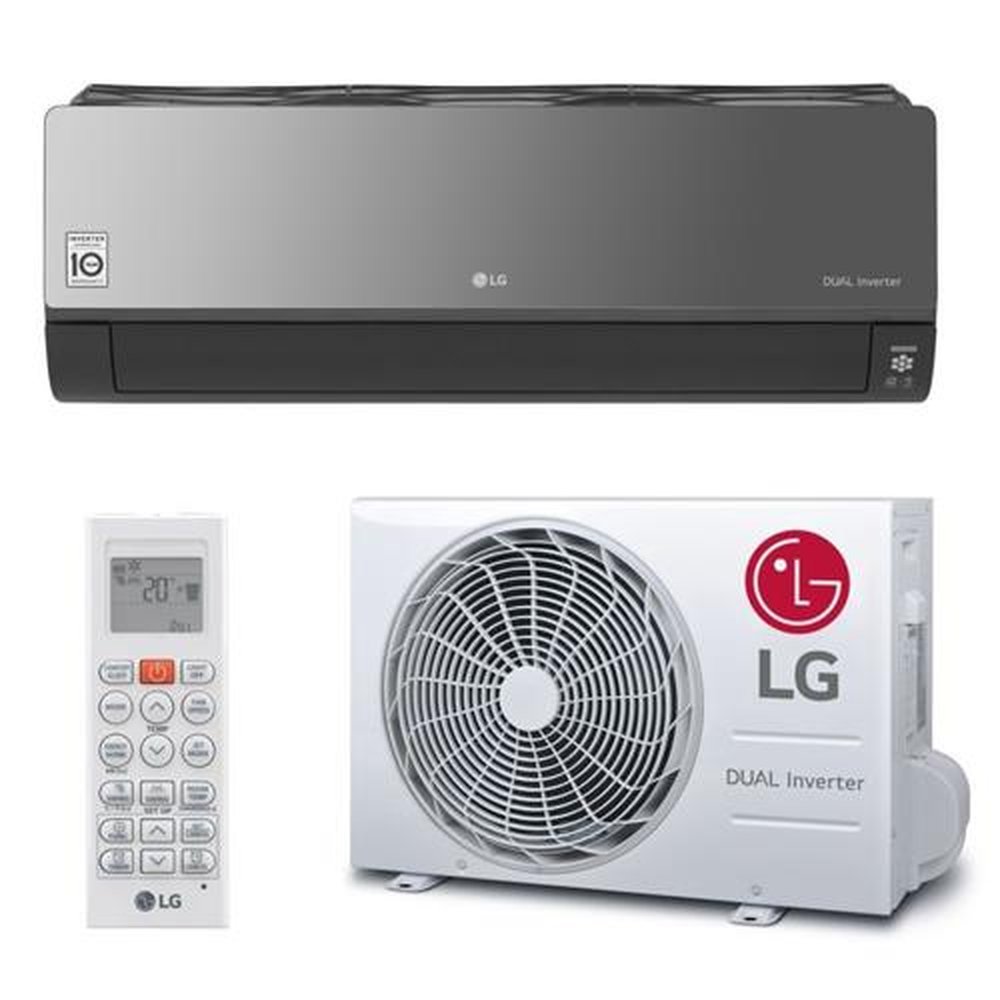 Ar Condicionado Split Dual Inverter LG Art Cool 18000 BTUs Q/F 220V S4-W18KLRPA
