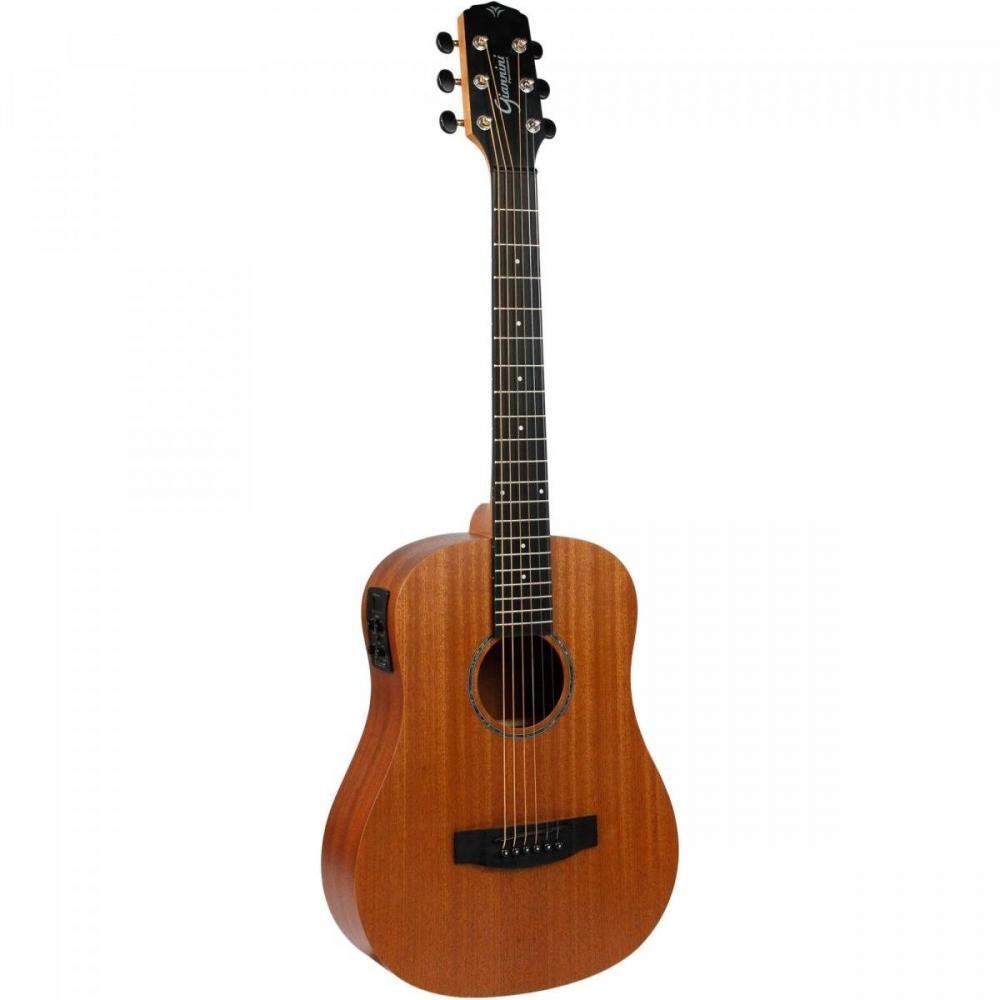 Violão GIANNINI Aço Travel GTG-36S EQ Walnut Satin Un.Venda: PC/1