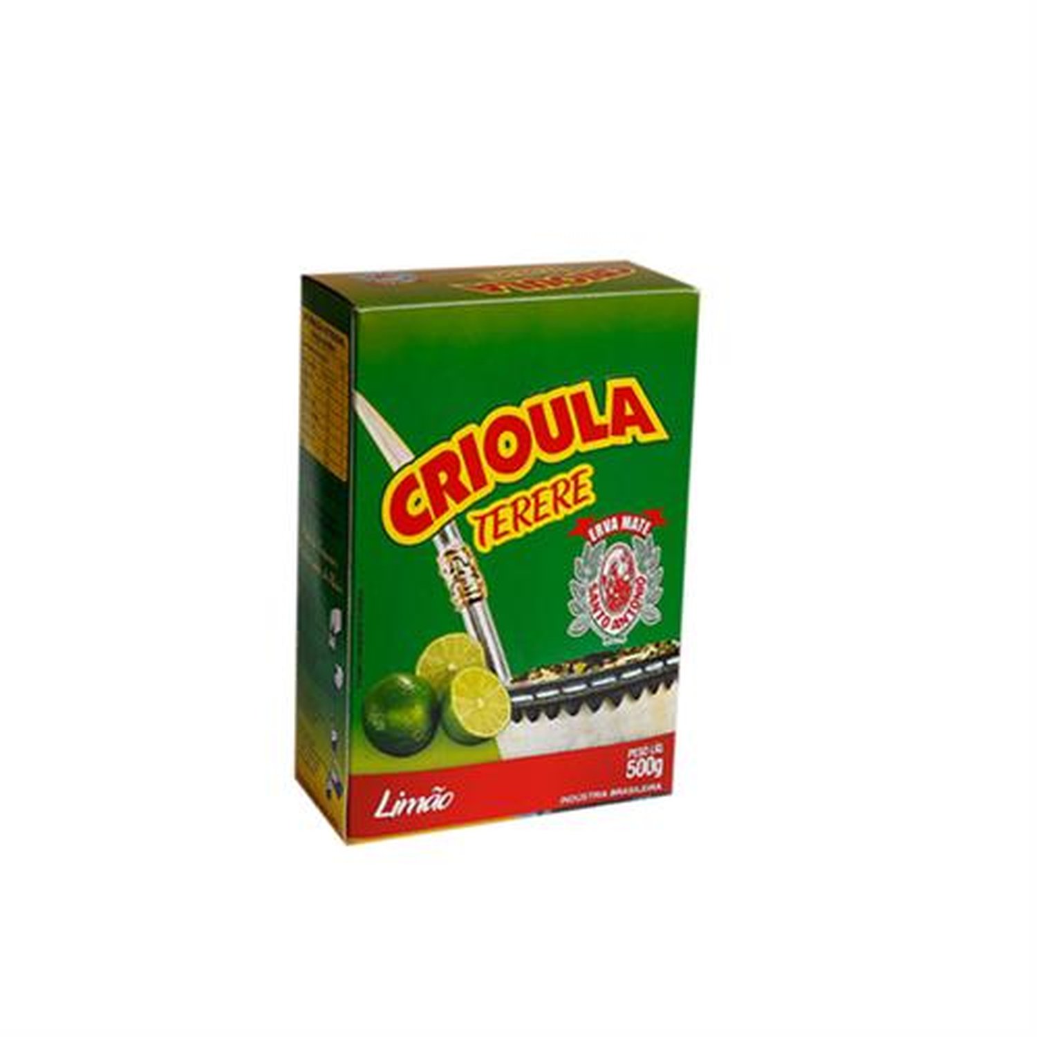 Erva Mate Crioula Limão - Caixa Com 5 Unidades de 500g