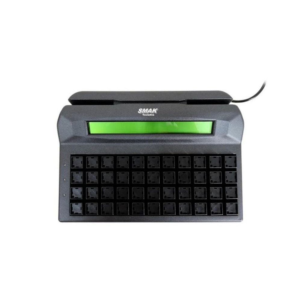 Teclado Ponto De Venda 44 Teclas Usb Sko-44 Com Display- Smak