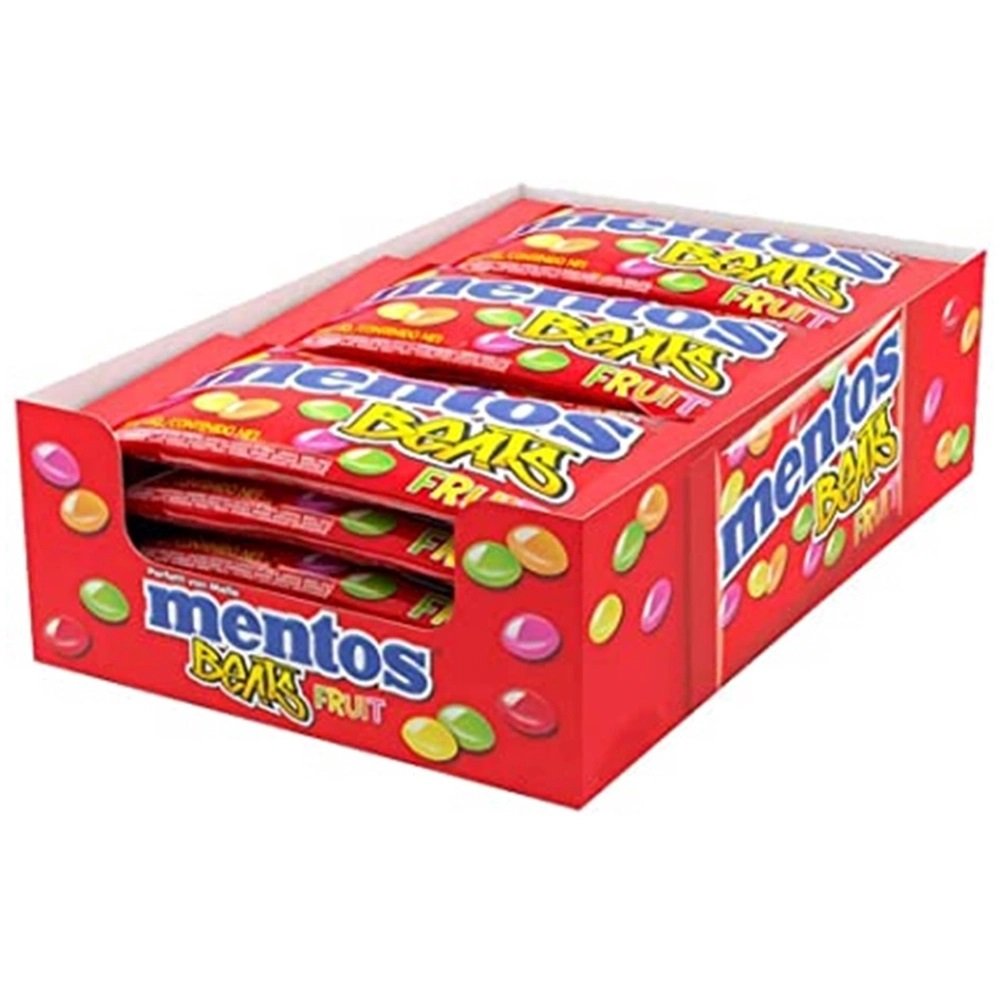 Mentos Beats 1 Caixa Com 18 Unidades 17g Sortido