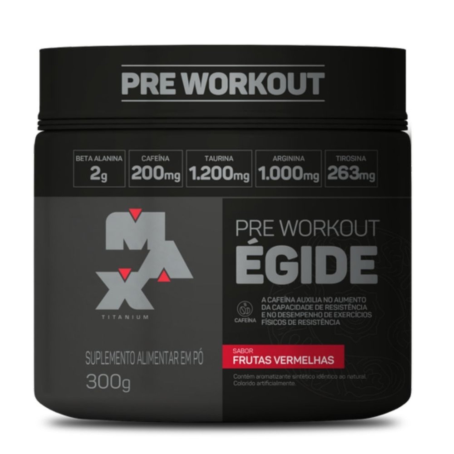 Pré Treino Égide 300g Frutas Vermelhas