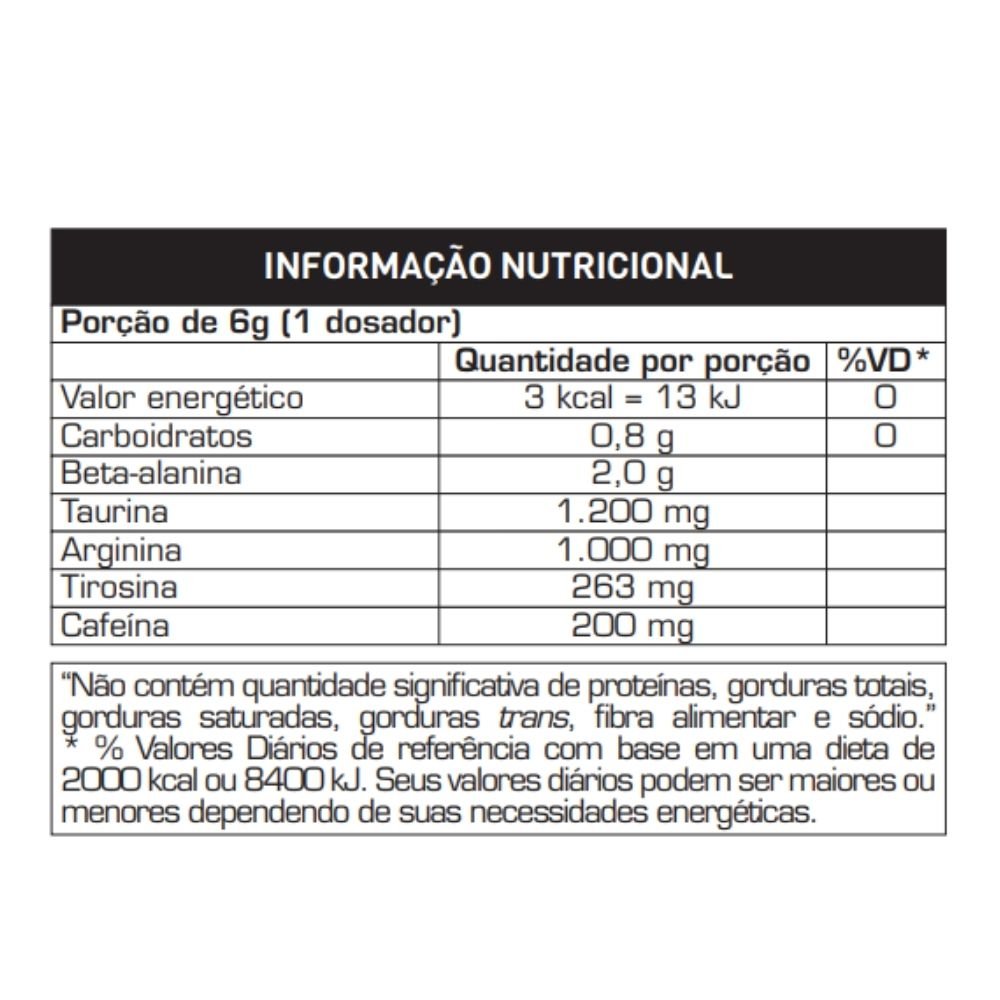 Pré Treino Égide 300g Frutas Vermelhas