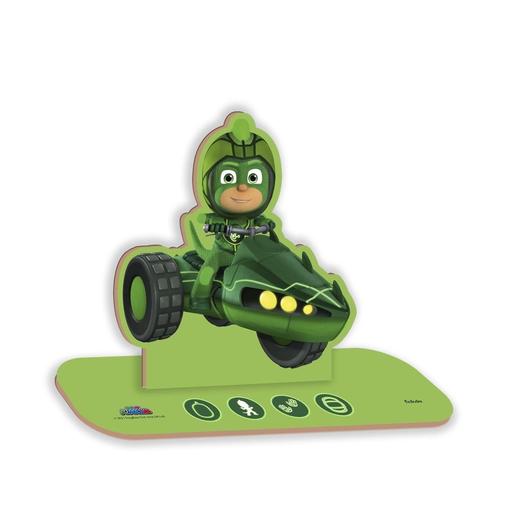 Mdf Personagem P Lagartixo Individual