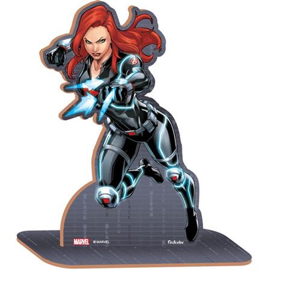 Mdf Personagem P Viuva Negra Avengers