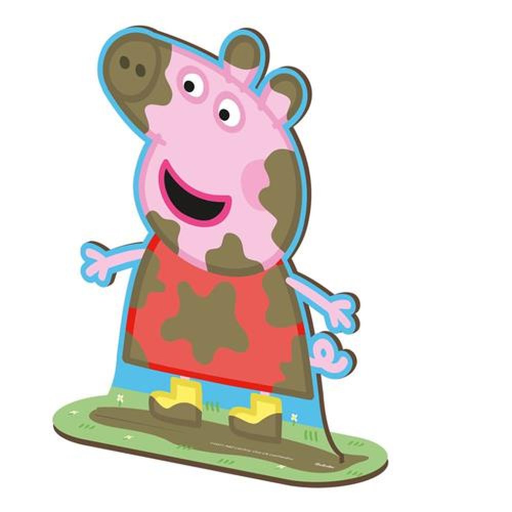 Mdf Personagem M Peppa Pig Individual