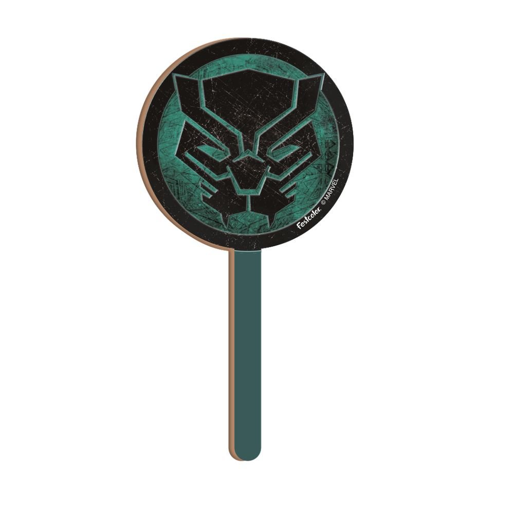 Mdf Pick Decorativo Pantera Negra Avengers