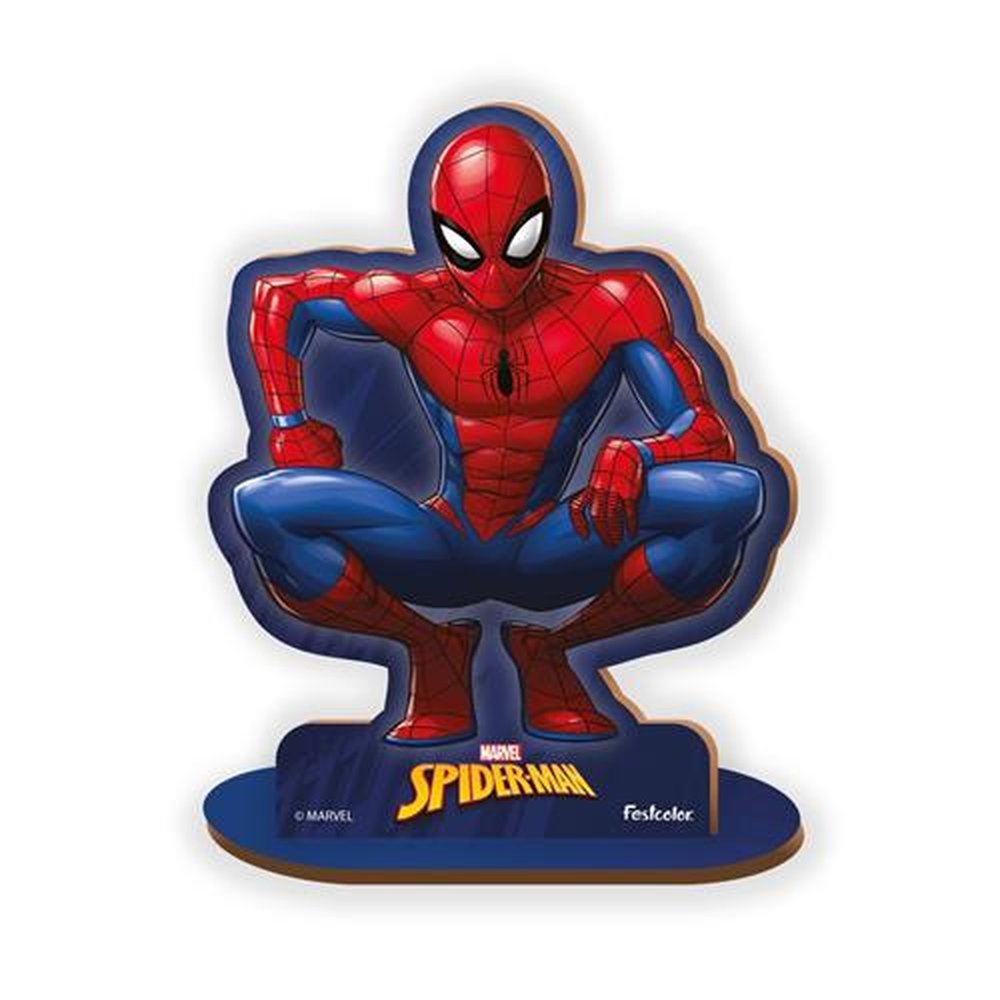 Mdf Personagem P Homem Aranha Agachado