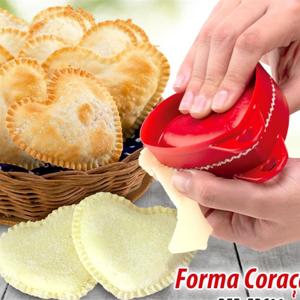 Fôrma Fecha Pastel em Formato de Coração Keita
