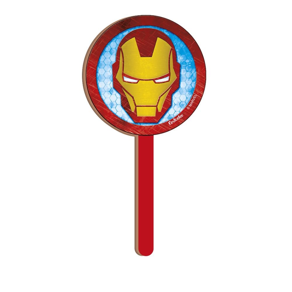 Mdf Pick Decorativo Homem De Ferro Avengers
