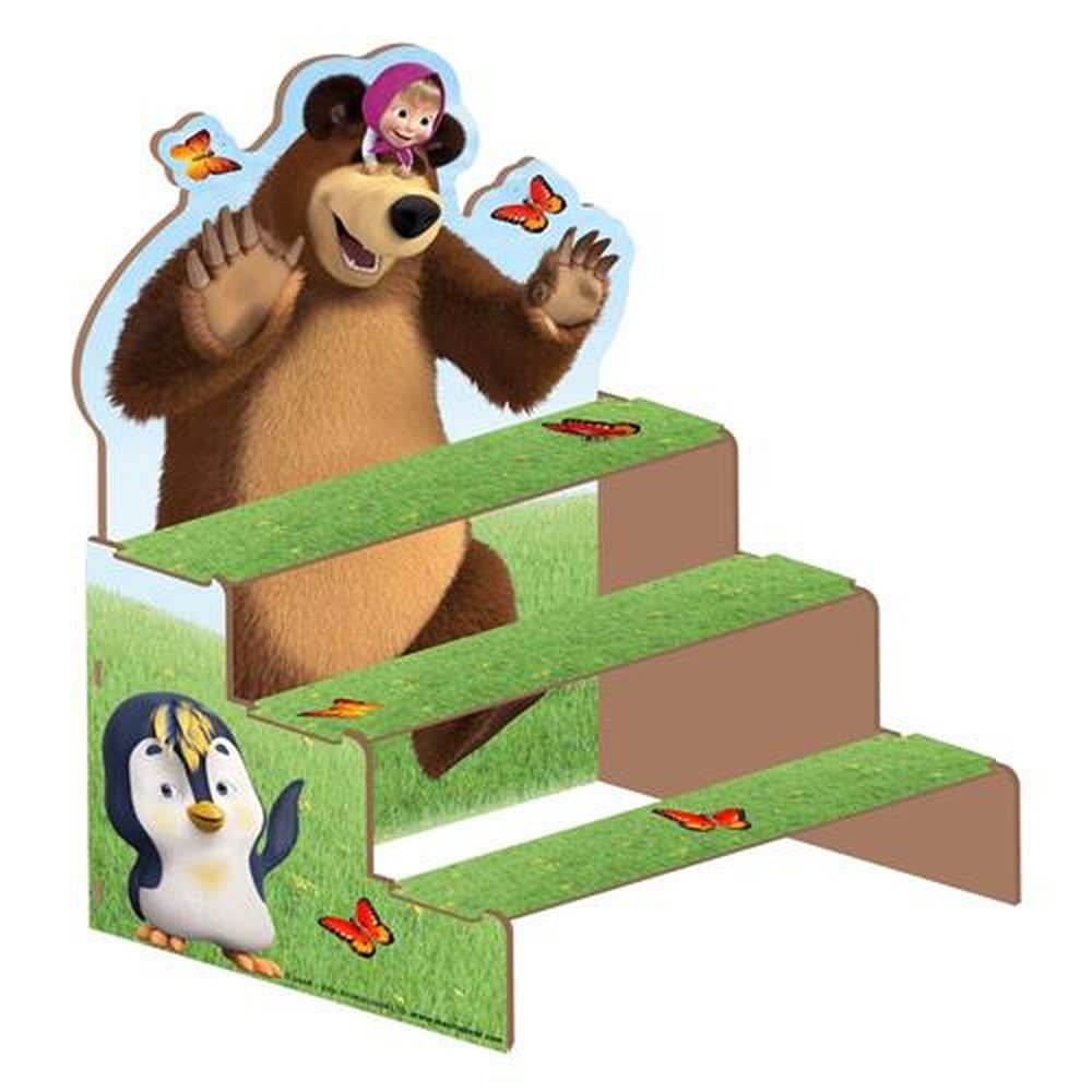 Mdf Escada Para Doces Masha E O Urso
