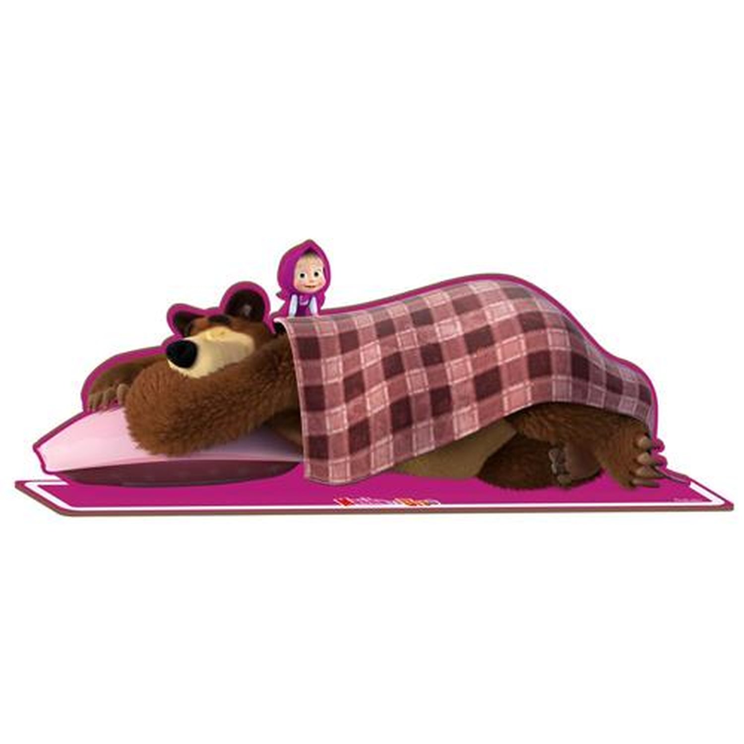 Mdf Enfeite De Mesa Masha E O Urso