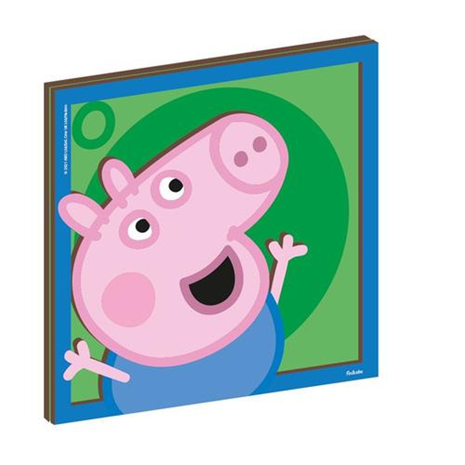 Mdf Quadro Decorativo George Individual