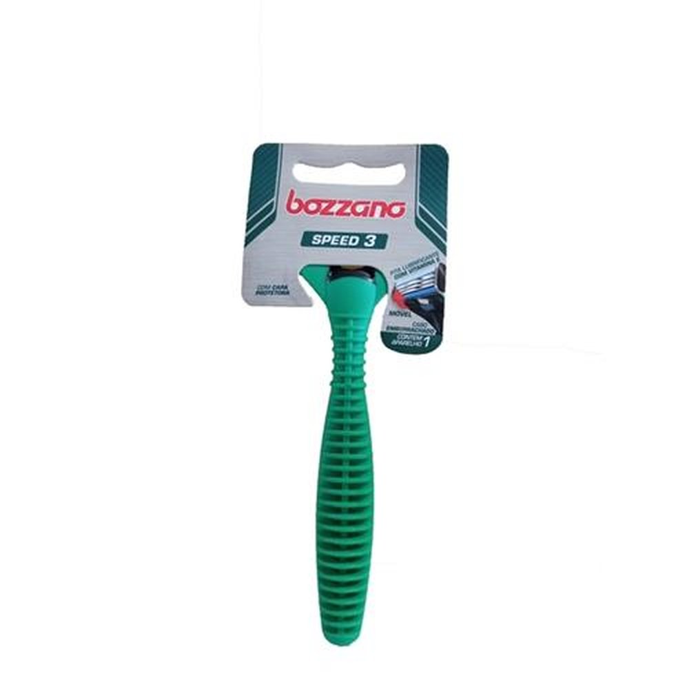 Aparelho de Barbear Bozzano Speed 3 Lâminas