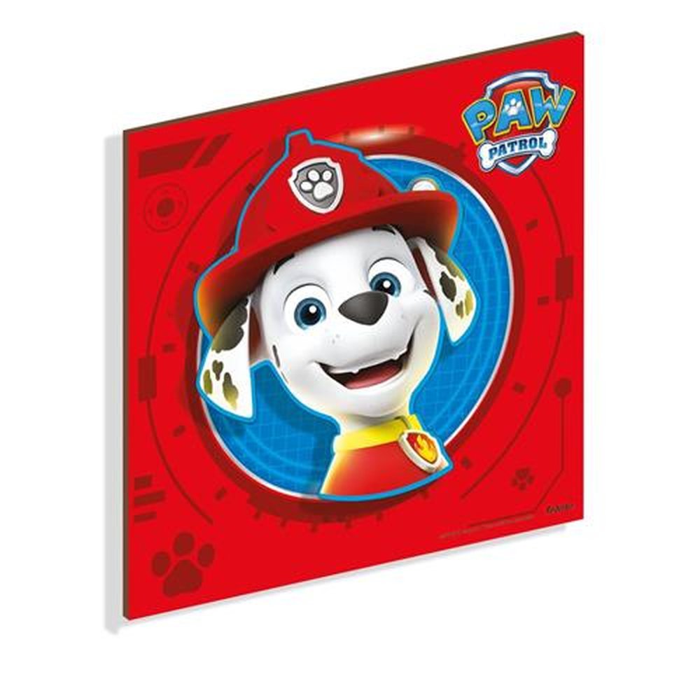 Mdf Quadro Decorativo Marshal Patrulha Canina