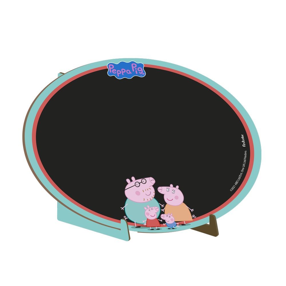 Mdf Lousa Decorada G Peppa Pig