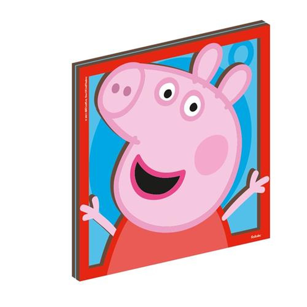 Mdf Quadro Decorativo Peppa Pig Individual
