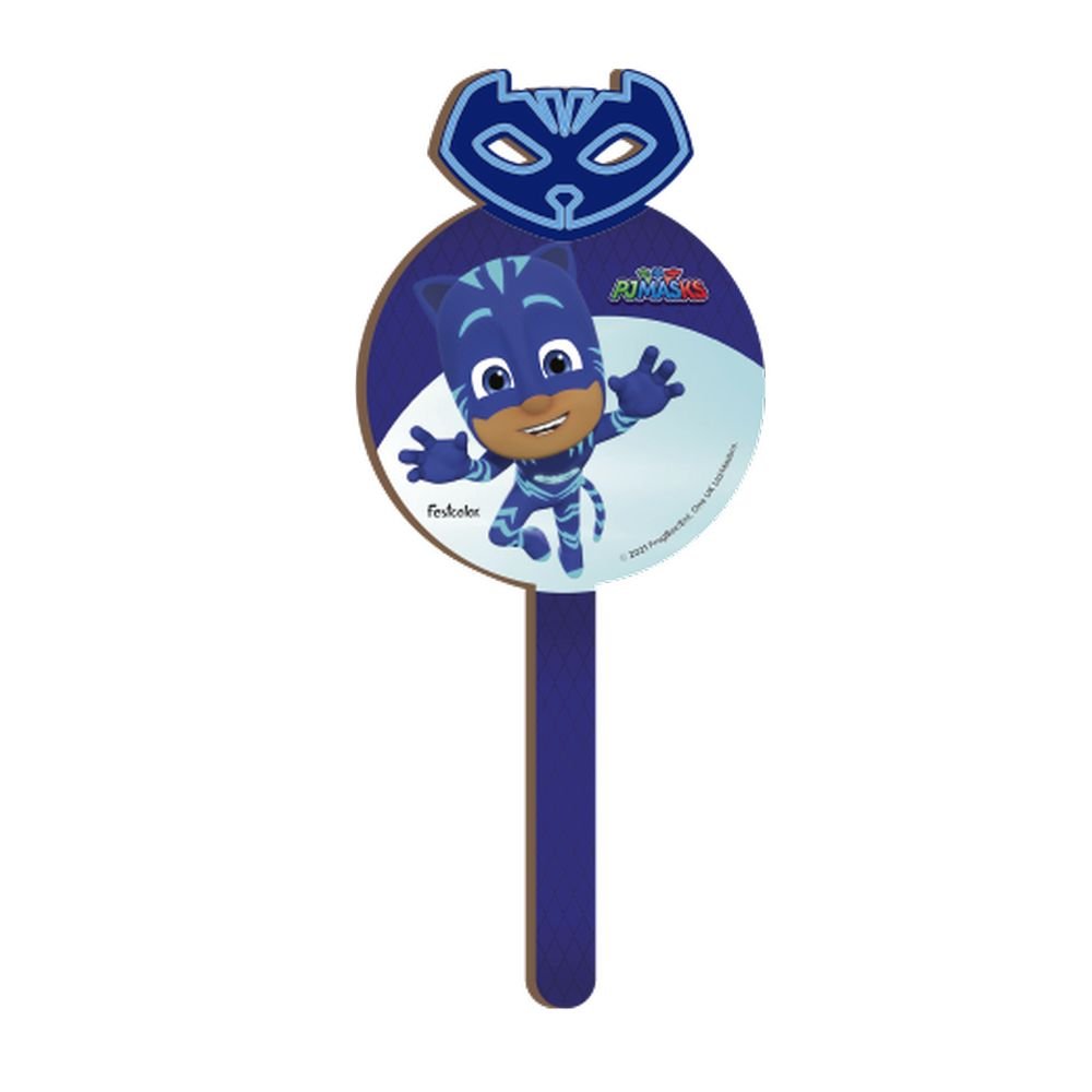 Mdf Pick Decorativo Menino Gato Individual