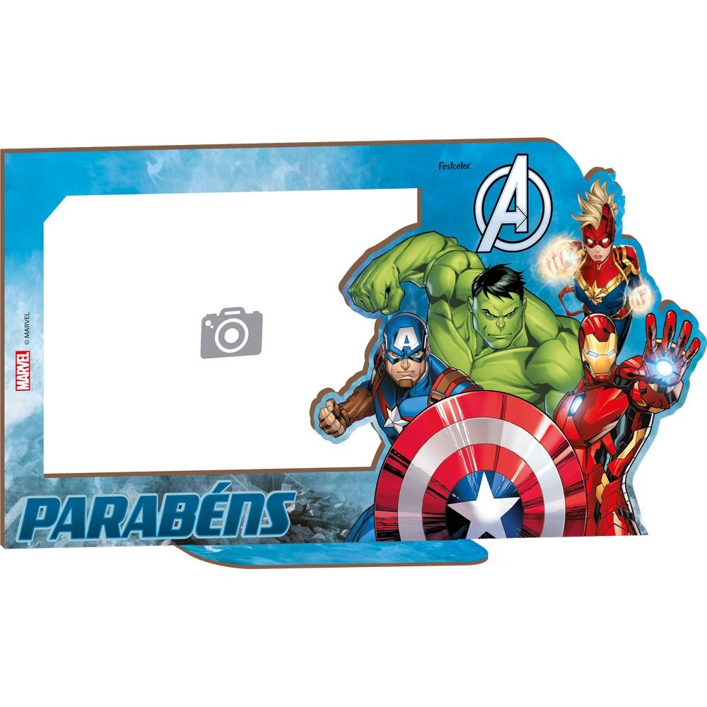 Mdf Porta Foto Avengers