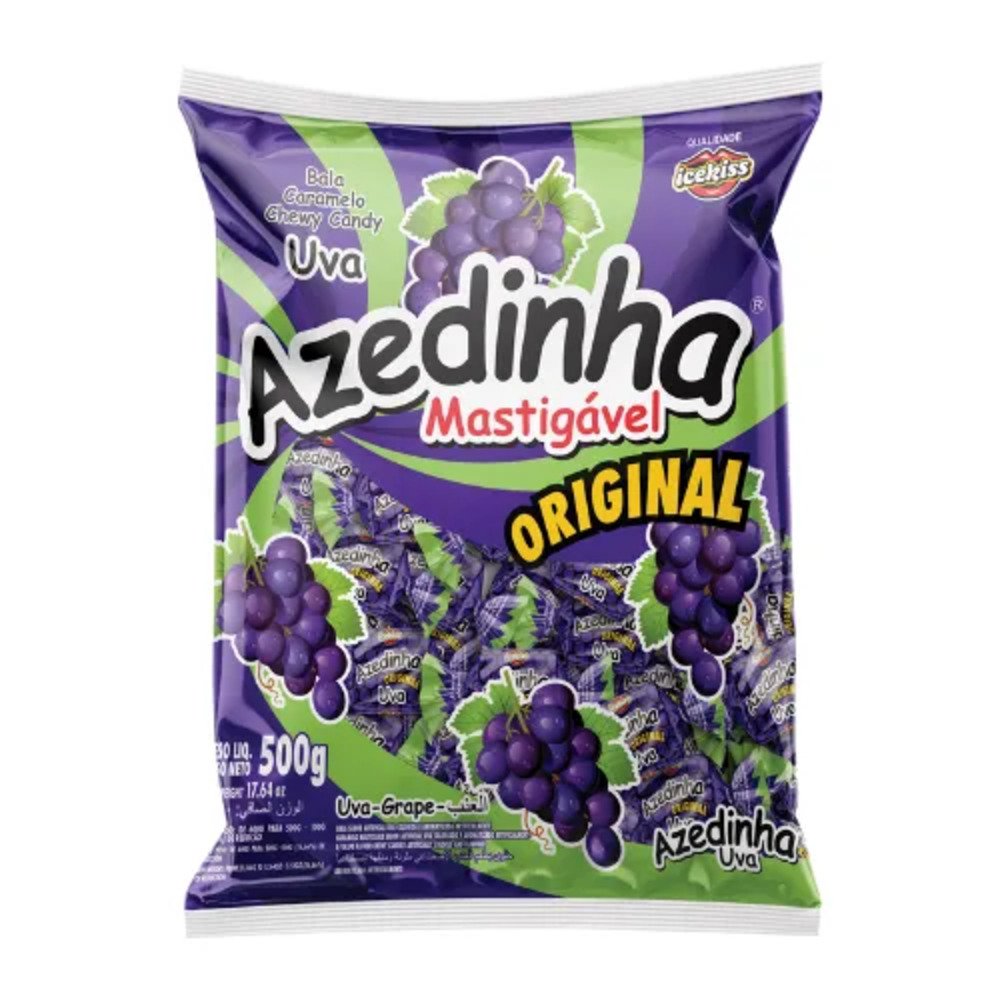Bala Ice Kiss Azedinha Uva 500Gr