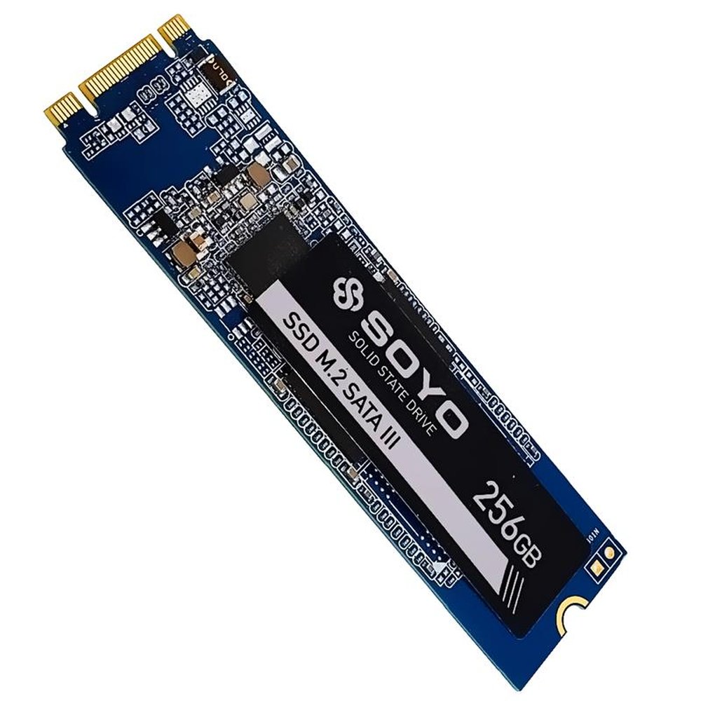 SSD 256GB M.2 SATA III - SOYO - Kit Com 3 Unidades