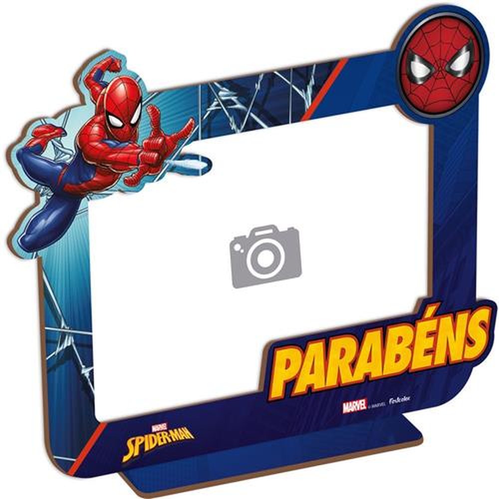 Mdf Porta Foto Homem Aranha