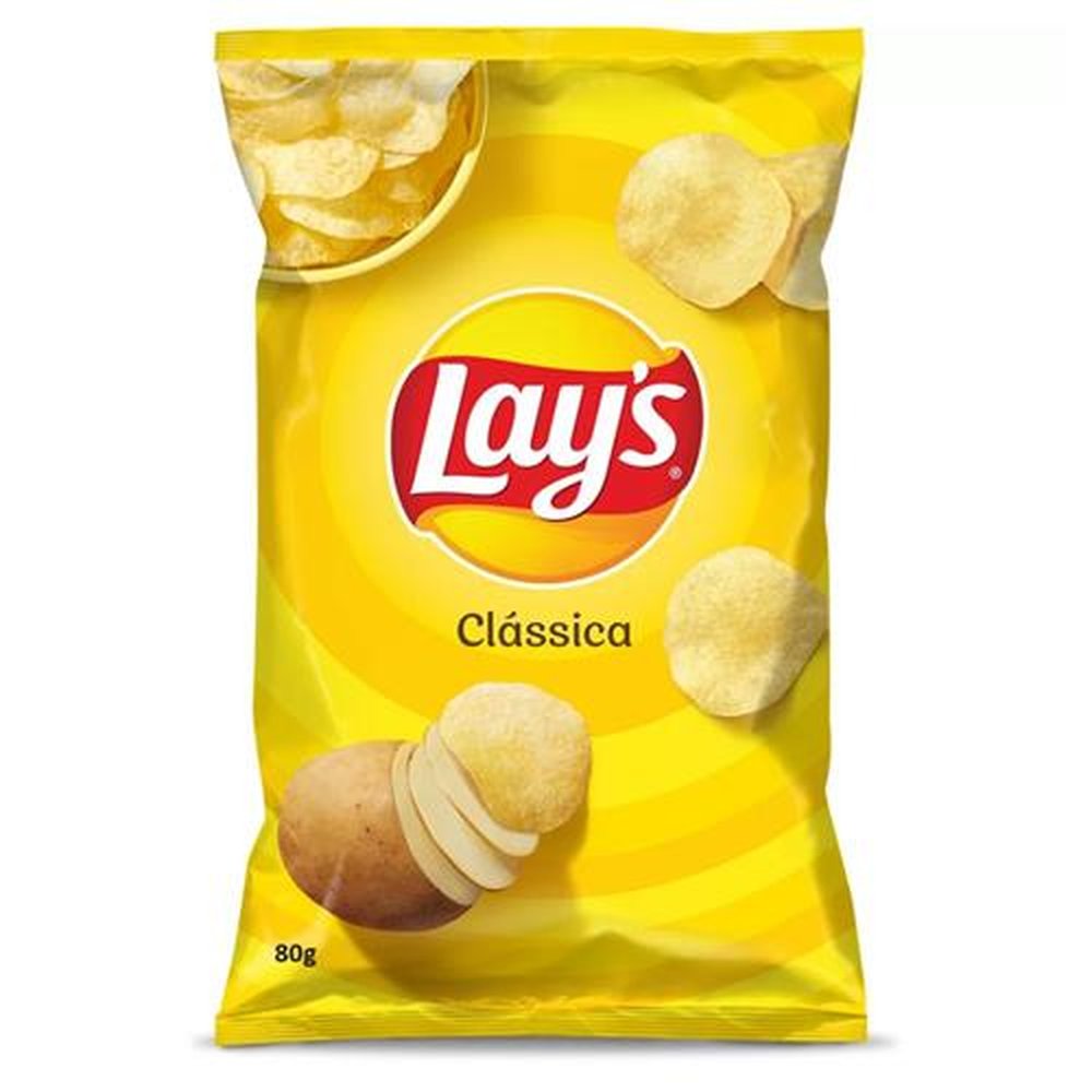 Batata Lays Clássica 80g Pepsico