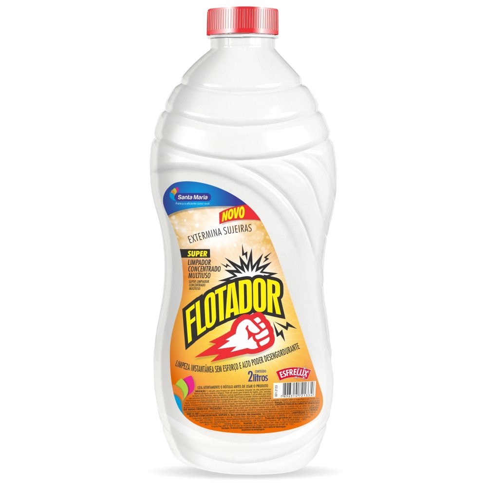 Caixa Com 6 Unidades De Flotador Multiuso Esfrelux 2 L
