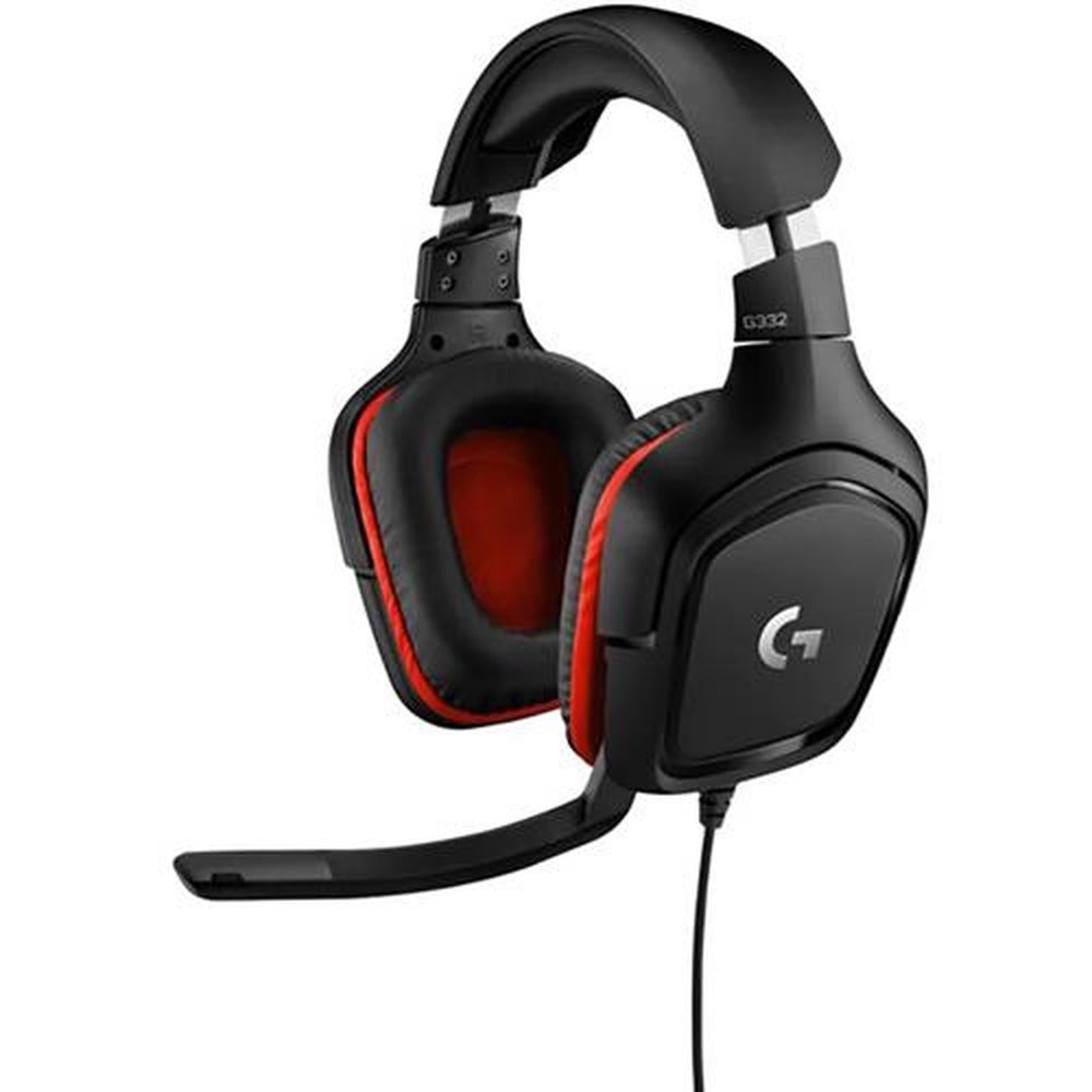 Fone De Ouvido Mic Logitech Gamer G332 Leatherette