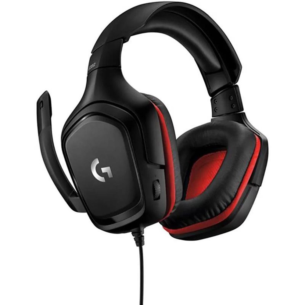 Fone De Ouvido Mic Logitech Gamer G332 Leatherette