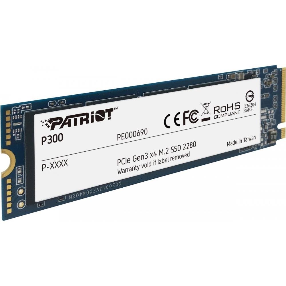 SSD, 1tb, M.2 NVME PCIE, 2100MB/S Leit - 1650MB/S Grav, P300P1TBM28, Patriot