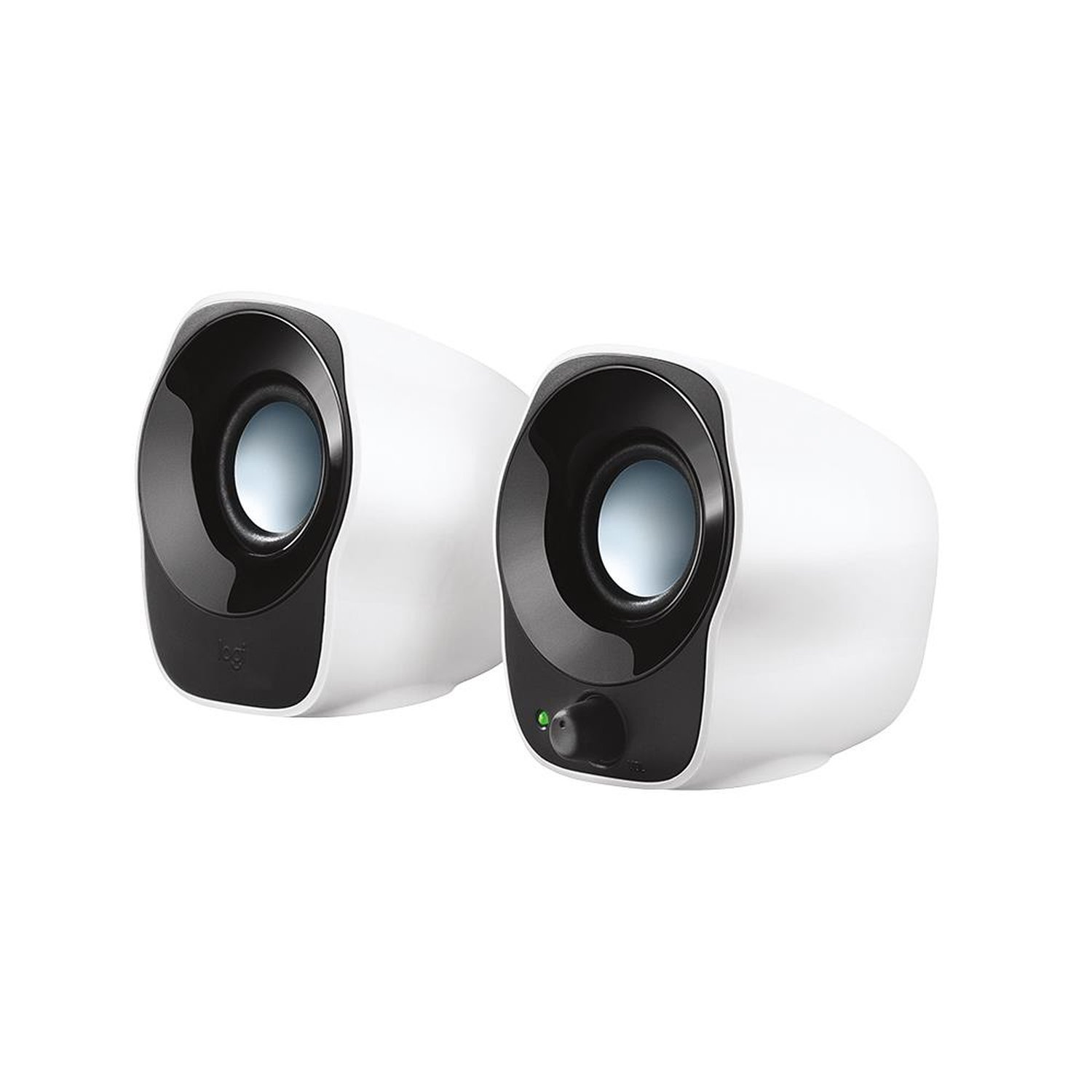Caixa som logitech z120 usb branco/preto