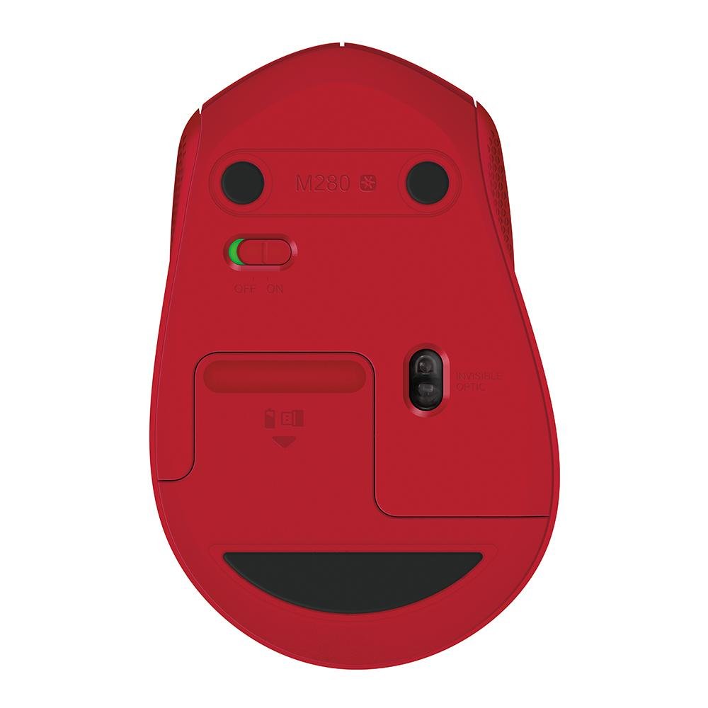Mouse Logitech M280 S/fio Rc Nano Vermelho