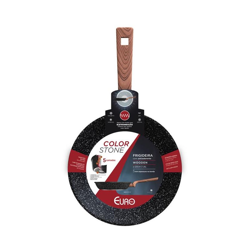 Frigideira Colorstone 20 cm Wooden