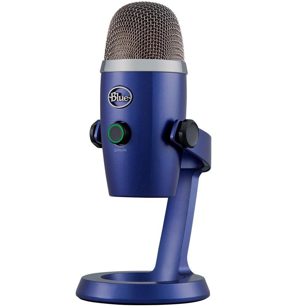 Microfone Condensador Usb Blue Yeti Nano - Azul - 988-000089