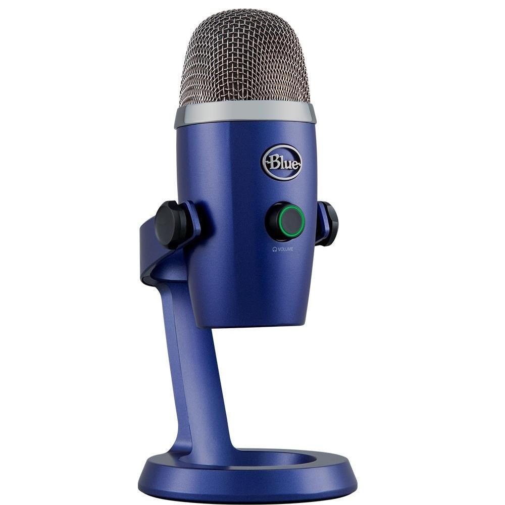 Microfone Condensador Usb Blue Yeti Nano - Azul - 988-000089
