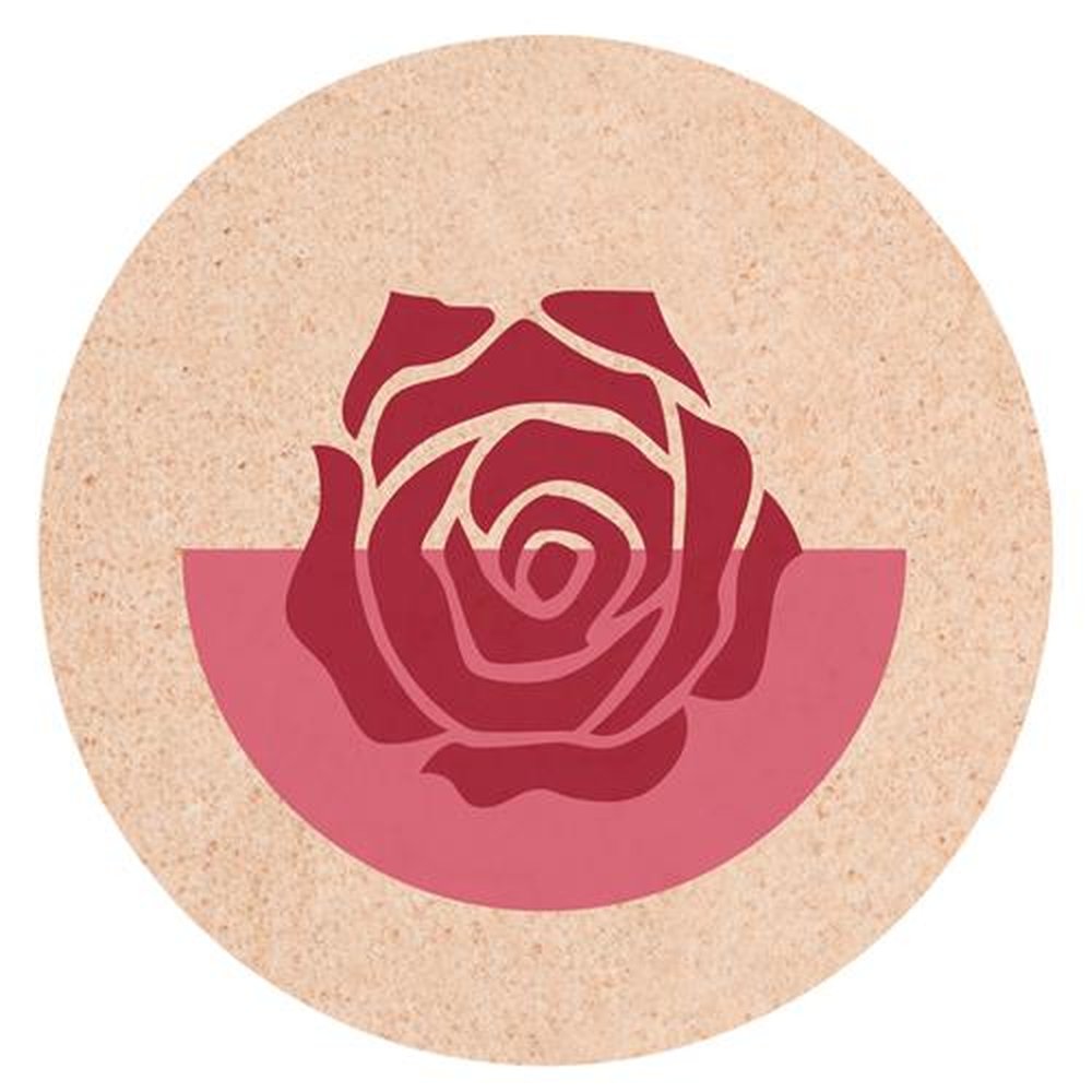 Alklin Home Porta Copos Com 4 Unidades Kit Rosa FD c/ 12