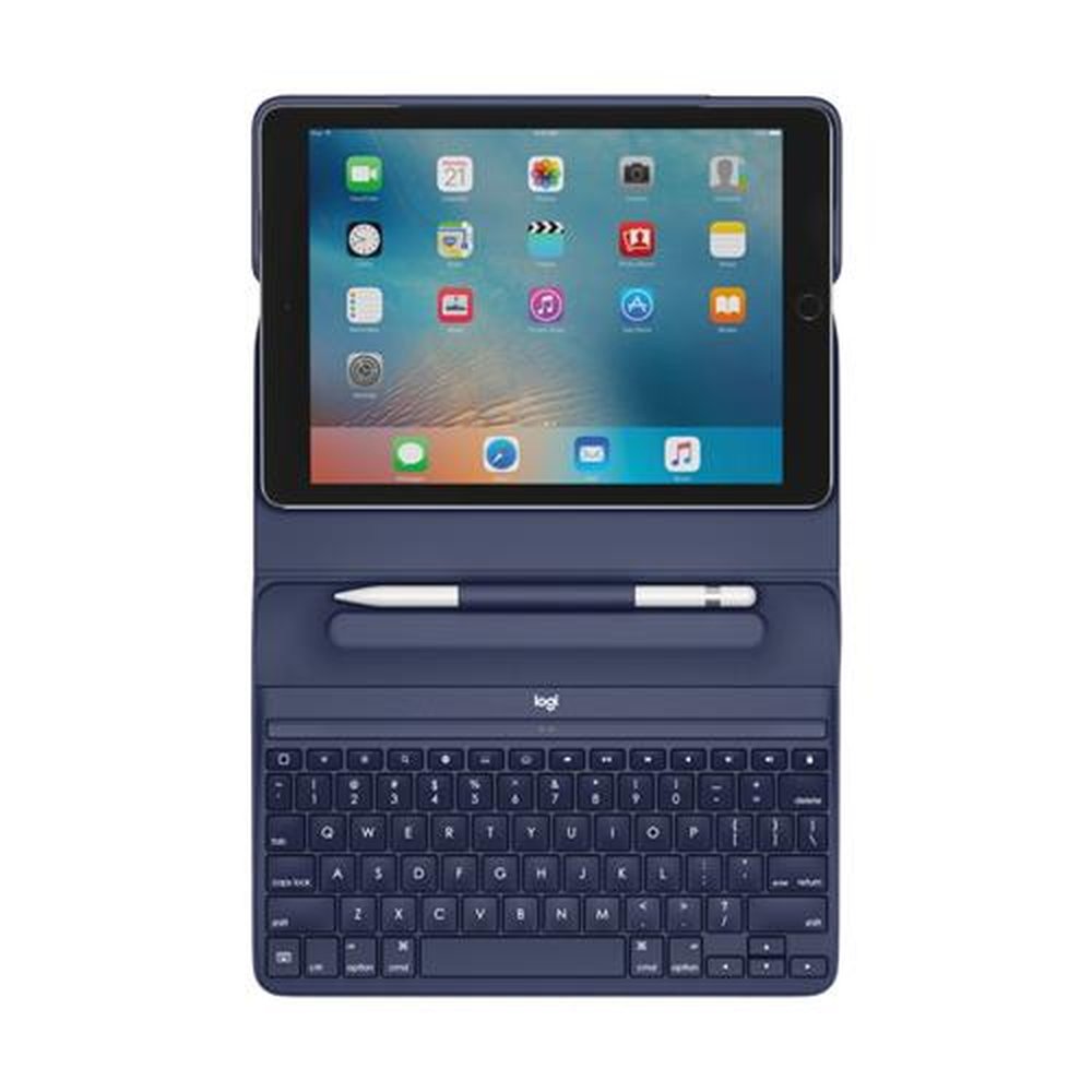 Logitech Create iPad Pro Teclado Case Apple Pencil Holder