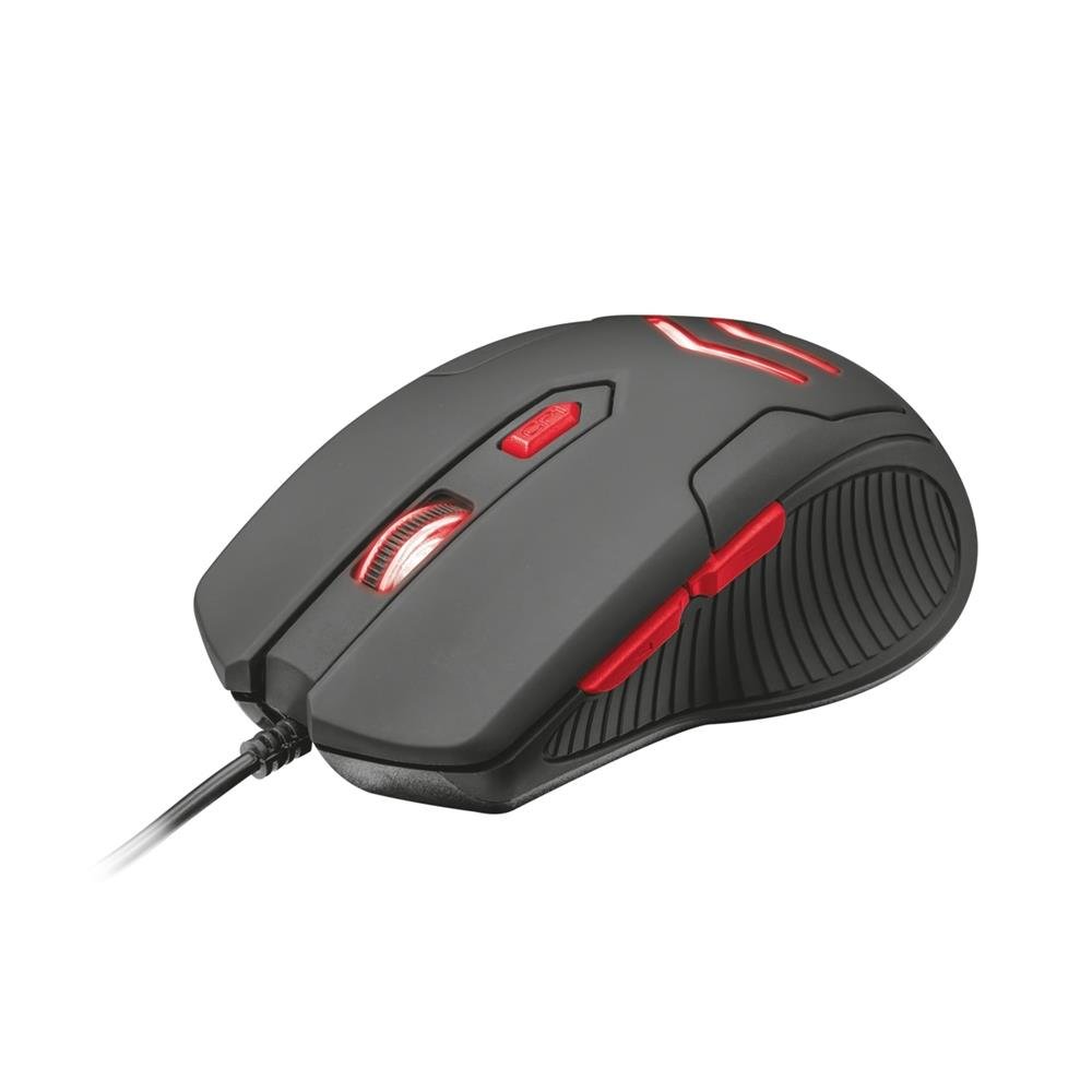 Kit Mouse Gamer Trust Ziva e Mousepad