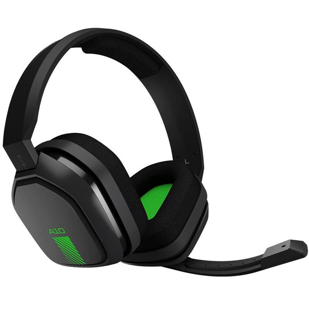 Headset Gamer Astro A10 Preto/verde Para Xbox One/nin Switch/pc